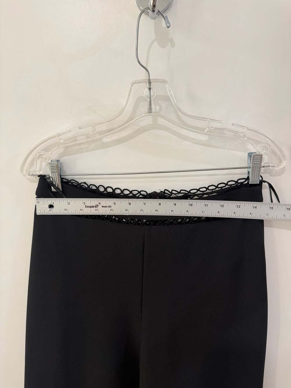 Karina Grimaldi Pants Size M Black - Picture 6 of 10